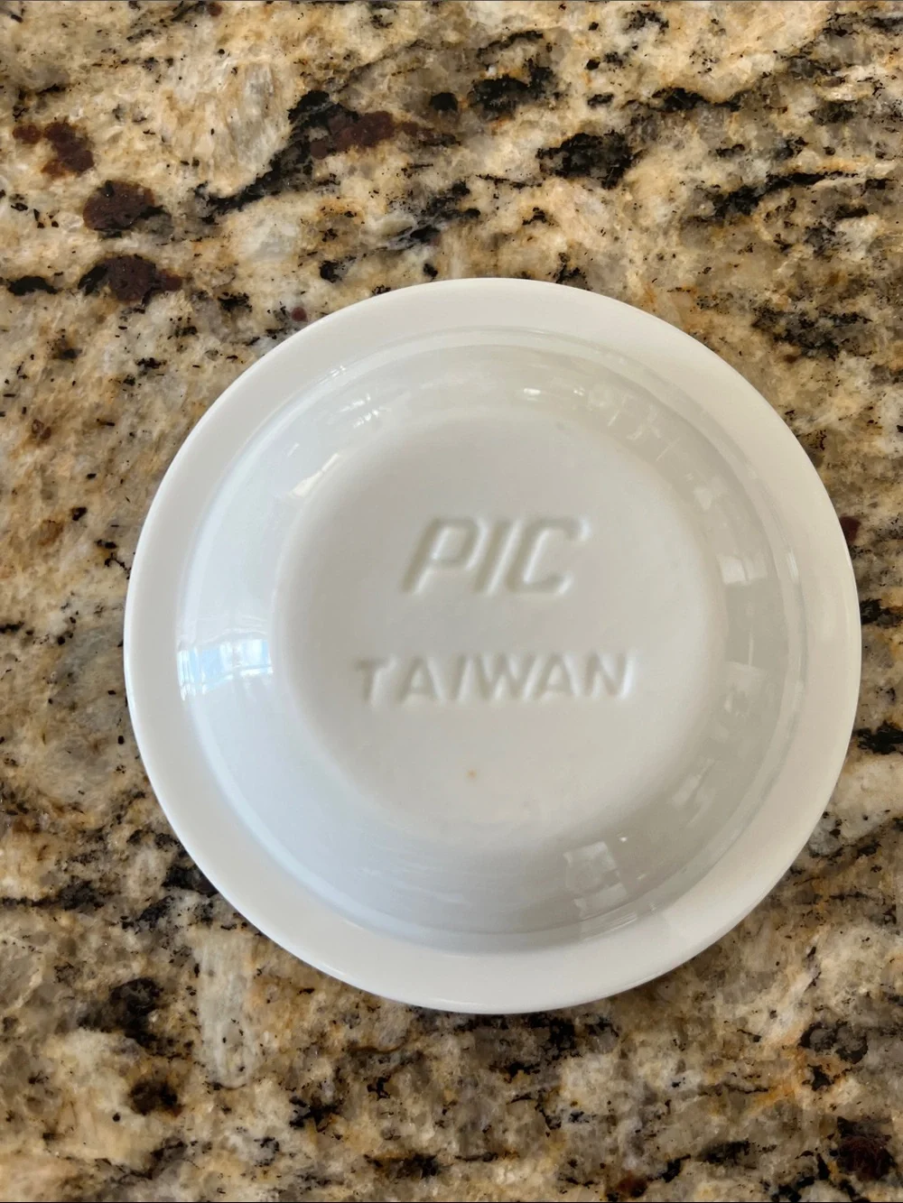 HIC Porcelain Flying Saucer Mortar and Pestle